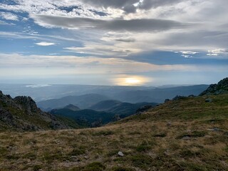 Corse montagne vue sur la mer
Bocca d'Oro, Prati