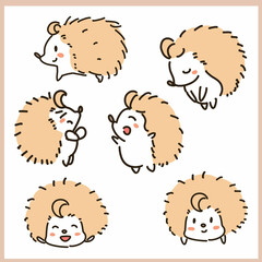 ハリネズミバリエーションセット