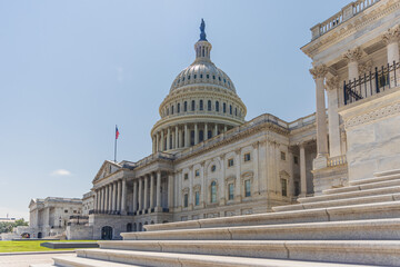 The US Capitol in Washington DC - USA - obrazy, fototapety, plakaty
