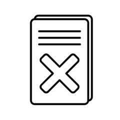 Obraz premium document icon