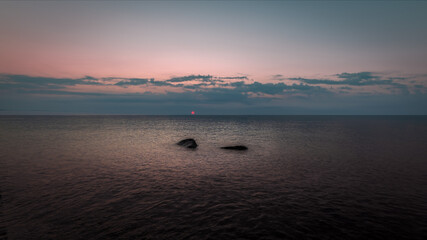 Sonnenuntergang an der Ostsee