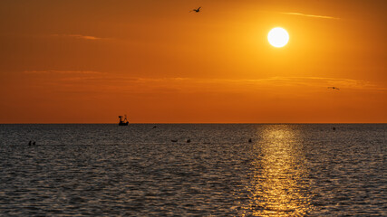 Sonnenaufgang in Niendorf an der Ostsee