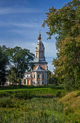 Our Lady of Kazan church. City of Uglich, Russia. Built in 70-ies years of XVIII century