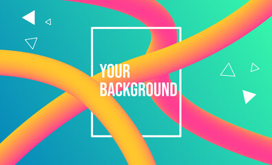 Vector background in liquid style!