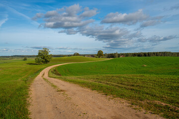 Landschaft in Lettland