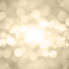 高級感のある玉ボケグラデーション背景イラスト素材_シャンパンゴールド