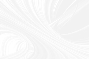 abstract white and gray soft fabric beauty smooth curve shape decorate fashion textile background