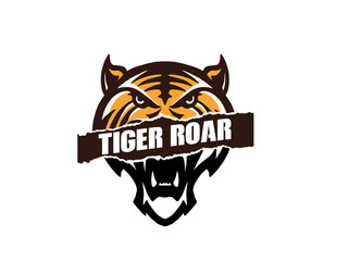 Tiger Mascot Graphic