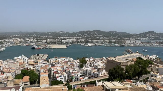 Ibiza town harbor