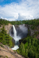 Helmcken Falls in Wells Gray Provincial Park, British Columbia, Canada.