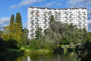 Parc des etangs Bruxelles Anderlecht Belgique environnement nature vert immobilier appartement