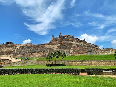 San Felipe de Barajas castle in Cartagena, Colombia