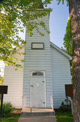 historic church front in inver grove heights minnesota