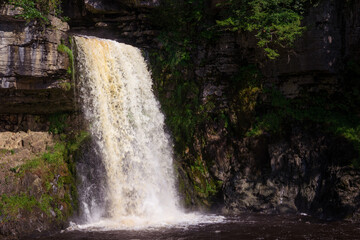 Thornton Froce on the River Twiss in the Ingleton Waterfalls Trail, Yorkshire Dales