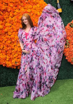 Lydia Hearst at arrivals for Veuve Clicquot Polo Classic - Part 2