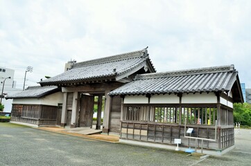 徳島城 鷲の門	