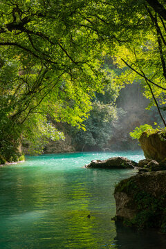 Parco fluviale dell'Elsa (Elsa River parc) in Colle val d'Elsa, Tuscany, along the via Francigena, Italy