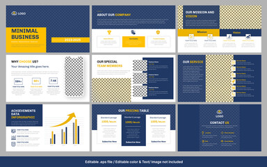 Minimal Business Modern PowerPoint Presentation Template