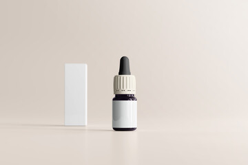 UV Ultra Violet Glass Cosmetic Bottle