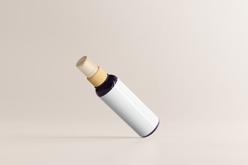 UV Ultra Violet Glass Cosmetic Bottle