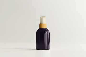 UV Ultra Violet Glass Cosmetic Bottle