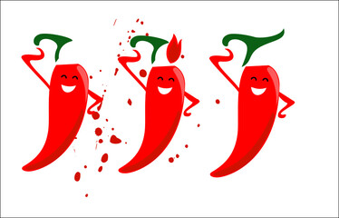 logo, symbol, pepper, red pepper, paprika, hot, adjika, seasoning, pepper,
parsley, plants, food, vector, funny pepper, peppers with glasses, silhouette, fire, edison