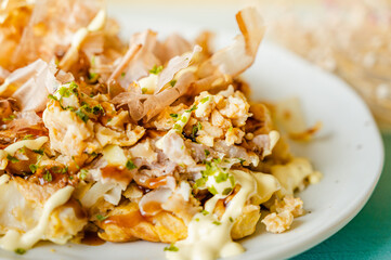 オートミールのお好み焼き