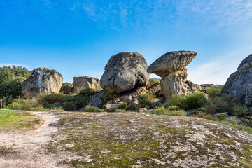 Los Barruecos Natural Monument, Malpartida de Caceres, Extremadura, Spain.