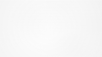 Dot white gray pattern gradient light texture background. Abstract  technology big data digital background. 3d rendering.