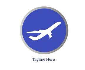 Airplane logo, airplane icon, airplane symbol, airplane vector set.