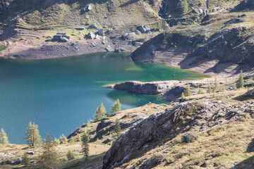 The basin of the Twin Lakes.