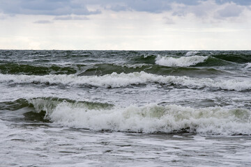 Stürmische Ostsee Meer See 