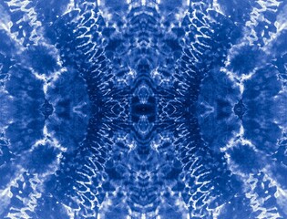 Splatter Snake Pattern. Aqua Jungle Nature. Aqua