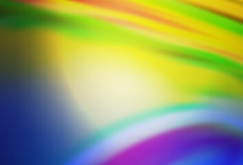 Light Blue, Yellow vector colorful blur background. Abstract colorful illustration with gradient. Elegant background for a brand book.