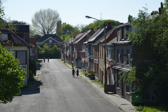Houses and buildings of Immerath, Germany