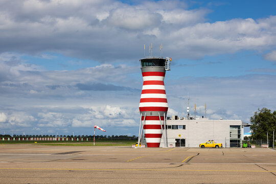 Airtower At Lelystad Airport, The Netherlands