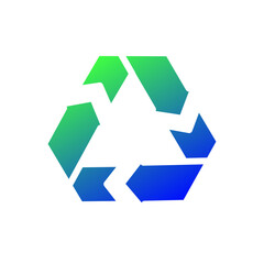 Obraz premium Recycle sign icon