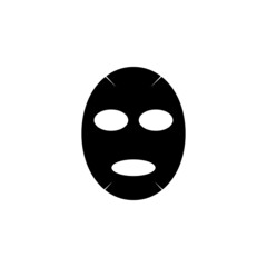 Mask for the face icon cosmetics set