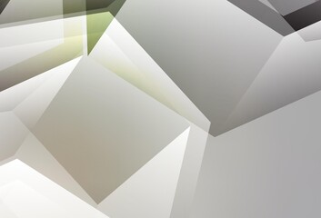 Light Gray vector abstract polygonal background.