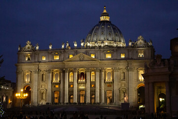 Fototapeta na wymiar St Peter's Basilica