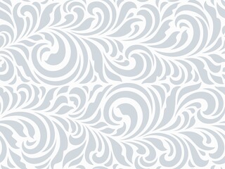 Light grey  abstract seamless  pattern