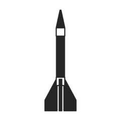 Firecracker vector icon.Black vector icon isolated on white background firecracker .