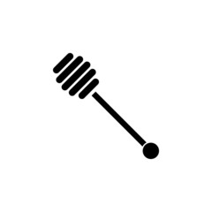 stick for honey icon in Jewish set