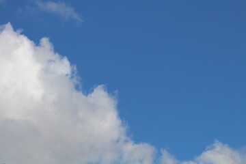 blue sky with clouds