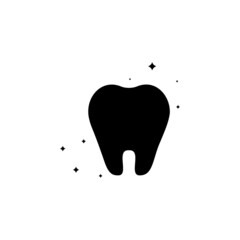 clean teeth icon in Microbes set
