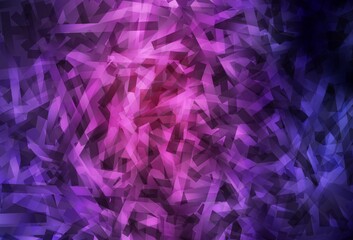 Fototapeta premium Dark Purple, Pink vector background with stright stripes.