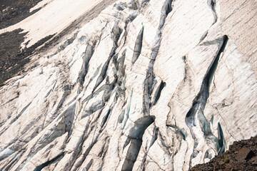The Schoolroom Glacier, Teton Crest Trail, Grand Teton National Park, Wyoming, USA