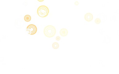 Light Red vector pattern with spheres.