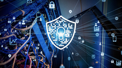 サイバーセキュリティ サーバールーム