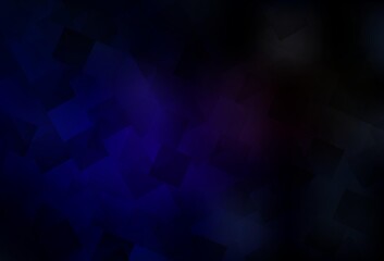 Obraz premium Dark Blue, Red vector template with rhombus.
